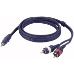 DAP - Audiokabel 1,5 M Mini Jack - 2 RCA