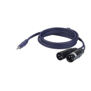 DAP - Audiokabel 3,0 M Mini Jack - 2 XLR M