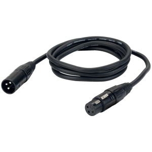 DAP - Microfoonkabel 15.0 m XLR zwart