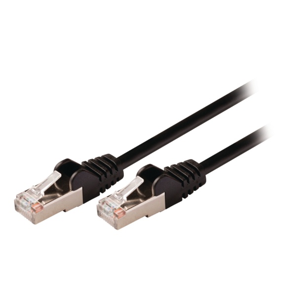 Valueline CAT5e SF/UTP Netwerkkabel RJ45 (8/8) Male - RJ45 (8/8) Male 3.00 m Zwart