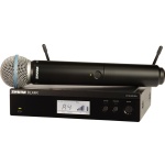 BLX-R Wireless System, includes Beta 58A Handheld Transmitter and BLX4RE Receiver, frequency band T11 (863-865 MHz)