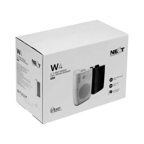 Next Audiocom - W4 white (pair)