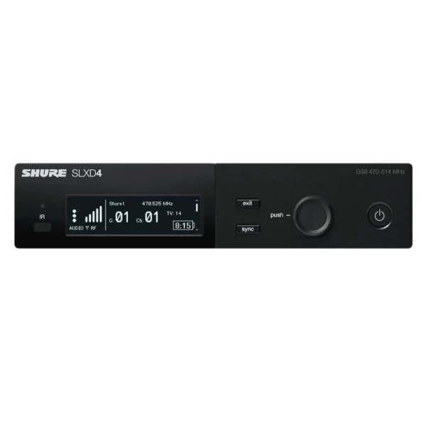 Shure SLXD4-K59 draadloze ontvanger