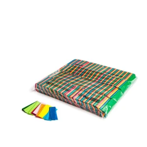 Slowfall confetti rectangles 55 x 17 mm - Multicolour