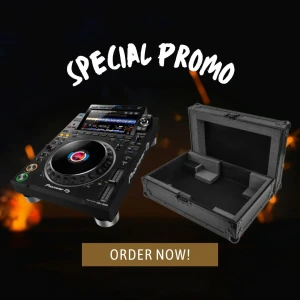 CDJ 3000 + Flightcase set