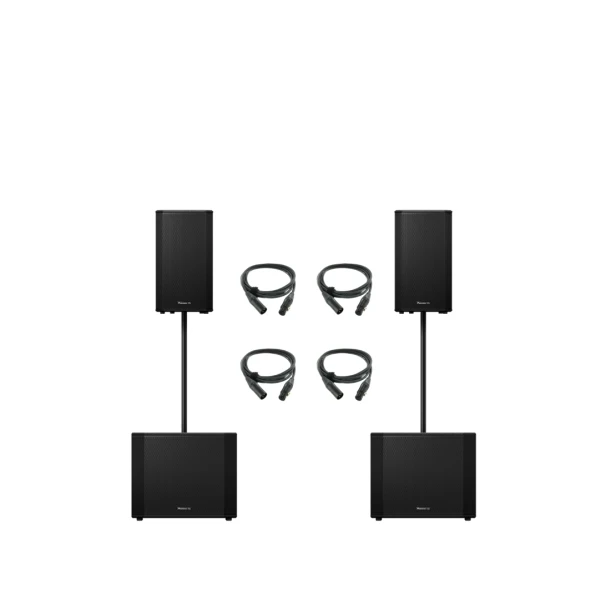 Pioneer DJ XPRS122 + XPRS1182ST SET