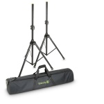 Gravity SS 5211 B SET 1 - Set of 2 Aluminium Speaker Stands with Carrying Bag