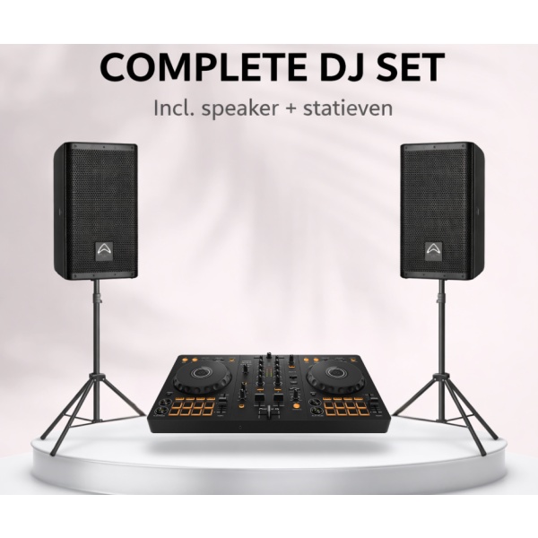 Pioneer DJ DDJ-FLX4 + Wharfedale Tourus+A10