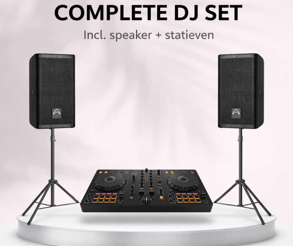 Pioneer DJ DDJ-FLX4 + Wharfedale Tourus+A10