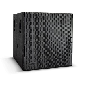 Active Front-Loaded Arrayable SubwooferB&C Custom 1x18" 2200W Class-D, 138,5dB Peak (Obs: lock pins not includ.)