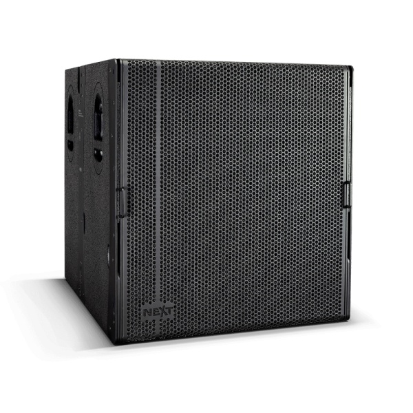 Active Front-Loaded Arrayable SubwooferB&C Custom 1x18" 2200W Class-D, 138,5dB Peak (Obs: lock pins not includ.)