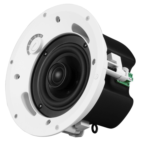 Quad - Ceiling Pro 4-B 4-inch two-way coaxial ceiling loudspeaker (with Back Can) (PRICED INDIVIDUALLY - 8PCS/CTN)