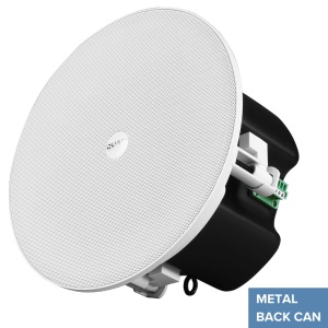 Quad - Ceiling Pro 4-B 4-inch two-way coaxial ceiling loudspeaker (with Back Can) (PRICED INDIVIDUALLY - 8PCS/CTN)