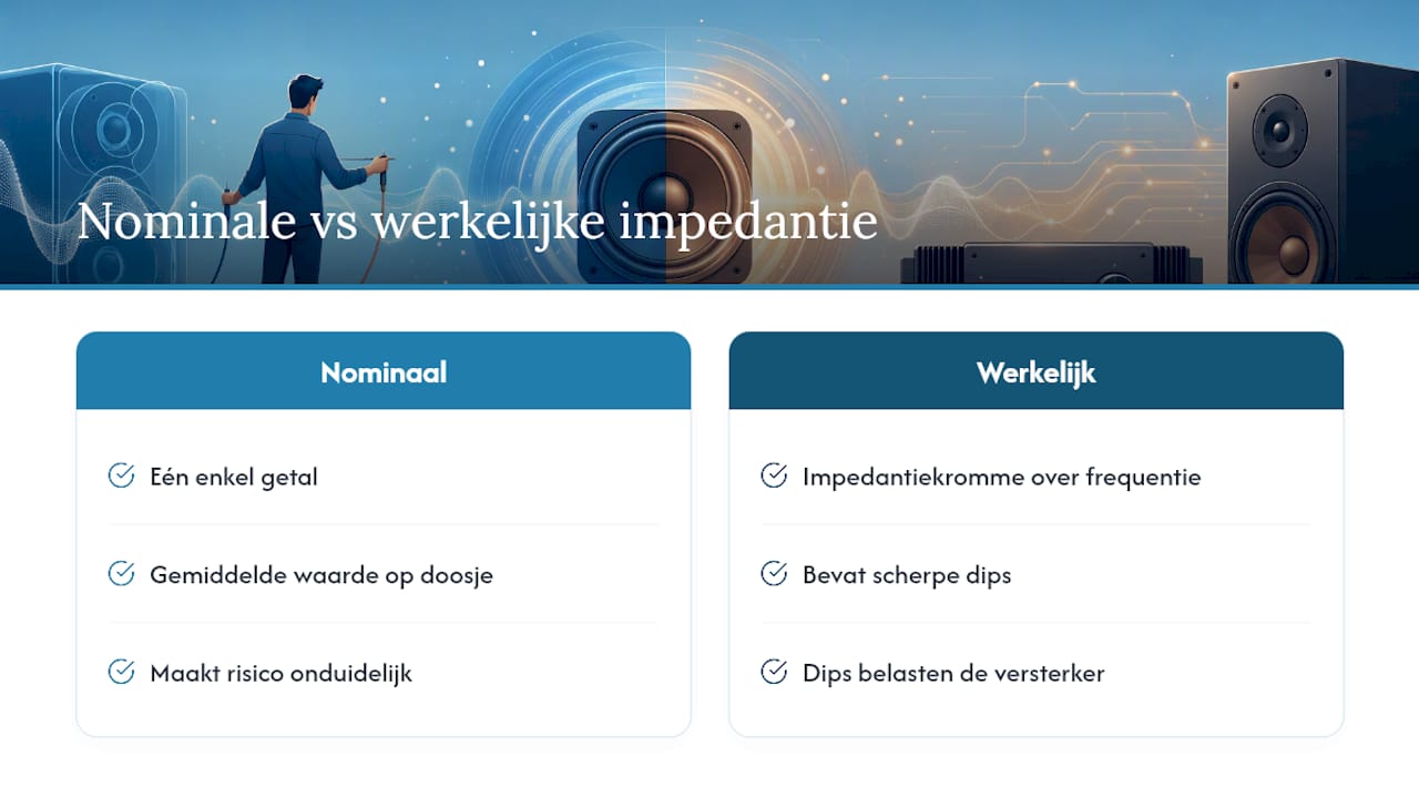 Impedantiekromme met kritieke dips