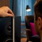 Tweeterhoogte meten ten opzichte van de oorhoogte