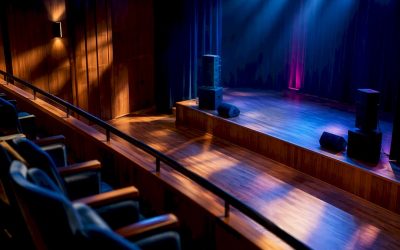 Kleine concertzaal met akoestische eigenschappen