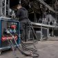 Stroomverdeler zorgt voor de stroomvoorziening van de verlichting op het buitenpodium
